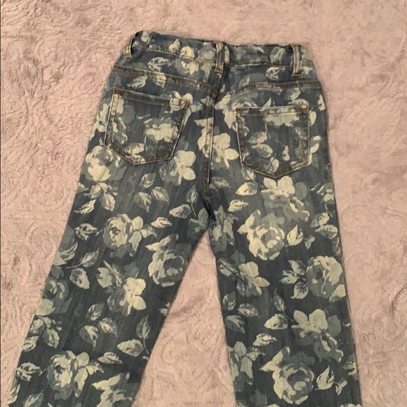 Girls floral skinny jeans - Picture 2 of 3